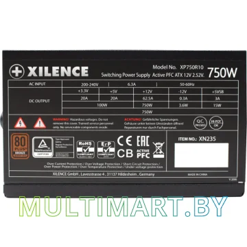Блок питания Xilence Gaming XN235 750W (XP750R10) картинка 2